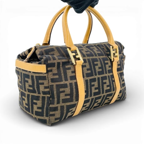 FENDI ズッカ ミニボストンバッグ