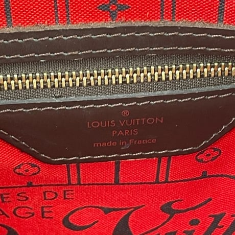 LOUIS VUITTON ダミエ エベヌ ネヴァーフル MM N51105 レディース トートバッグ