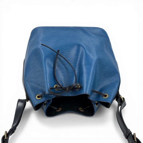 LOUIS VUITTON エピ ブルー バイカラー プチノエ M44152 ショルダー
