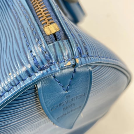 LOUIS VUITTON エピ ブルー スピーディ 25 M43015 レディース ハンドバッグ