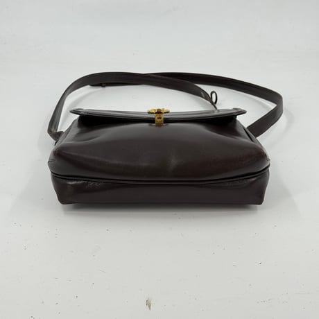 GUCCI マリーナ ショルダーバッグ レザー オールドGUCCI ゴールド金具