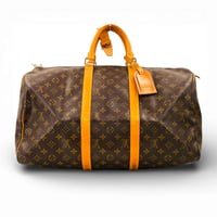 LOUIS VUITTON モノグラム キーポル 50 M41426 ハンドバッグ フランス製