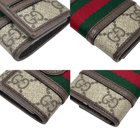 GUCCI 　キーケース　PVC 　シェリーライン　RB184