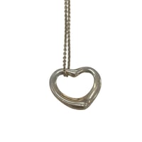 TIFFANY　ネックレス　オープンハート　中