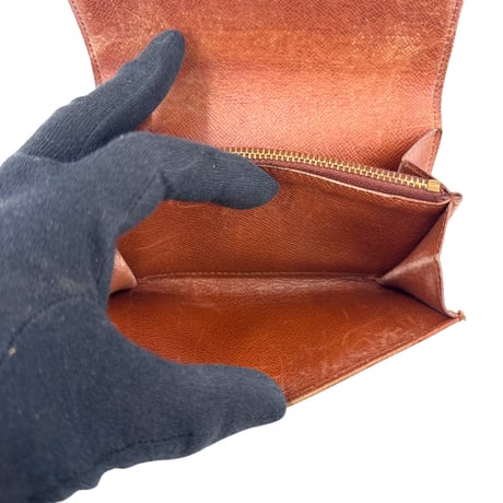 LOUIS VUITTON モノグラム ヴィンテージ トレザー ウォレット M61730