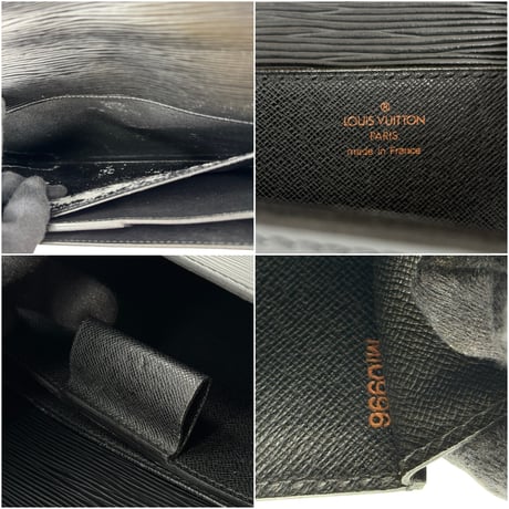 LOUIS VUITTON M54422 エピ ノワール コンセイユ ハンドバッグ ビジネスバッグ