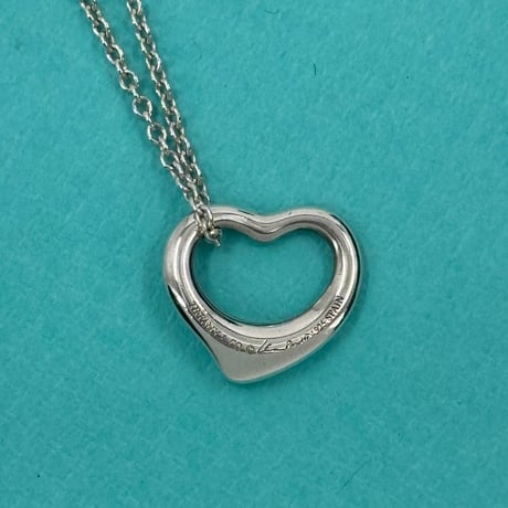 TIFFANY ネックレス エルサ・ペレッティ オープンハート スモール SV925