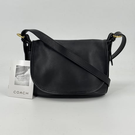 COACH レザーショルダーバッグ ブラック グラブタン ソーホー