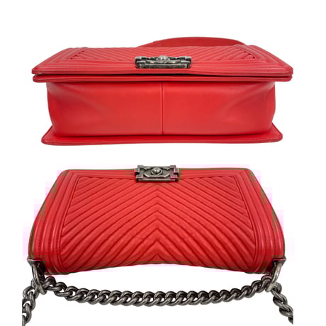 CHANEL　ボーイシャネル　Vステッチ