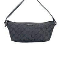 GUCCI GGキャンバス ベージュ ハンドバッグ