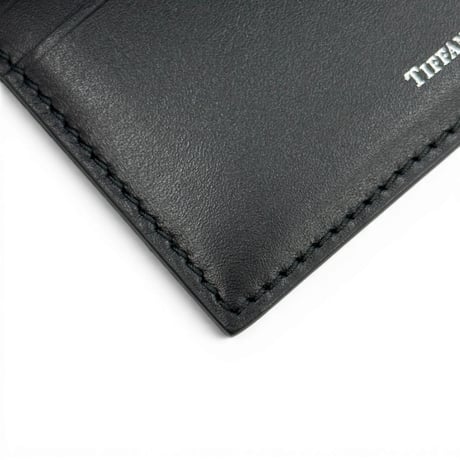 TIFFANY ブラック レザー カードケース 箱 保存袋