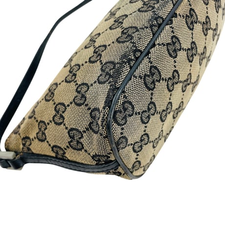 GUCCI GGブラウンキャンバス ハンドバッグ