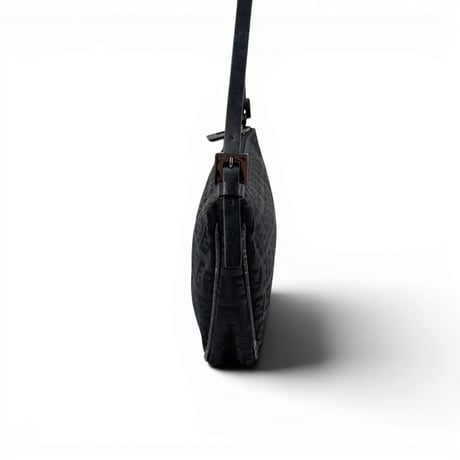 FENDI ズッキーノ キャンバス ブラック ハンドバッグ