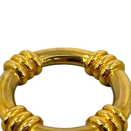 HERMES ゴールド メッキ ブーエ スカーフ リング