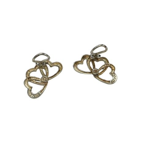 TIFFANY　トリプルハート　イヤリング