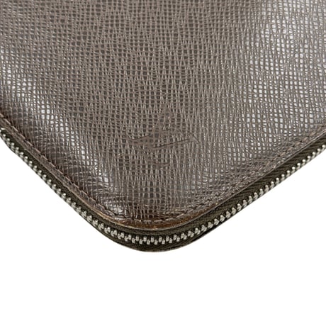 LOUIS VUITTON オーガナイザー アトールタイガレザー ブラウン ラウンドジップクラッチウォレット M30658