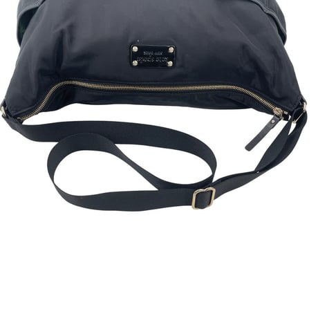 KATE SPADE New York ユニセックス ブラック ナイロン クロスボディ ショルダーバッグ