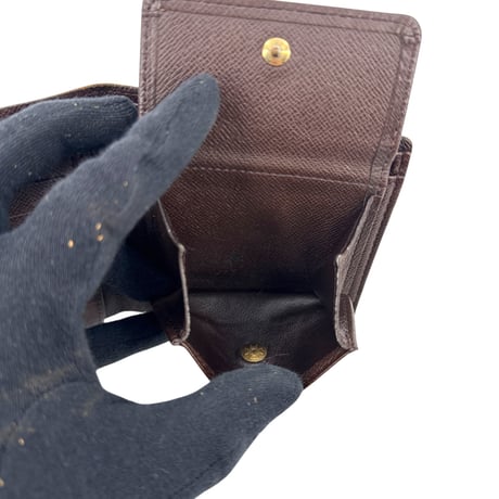 LOUIS VUITTON ダミエ エベヌ マルコ 二つ折り財布 N61675