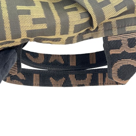 FENDI ズッカ ナイロン ハンドバッグハンドバッグ