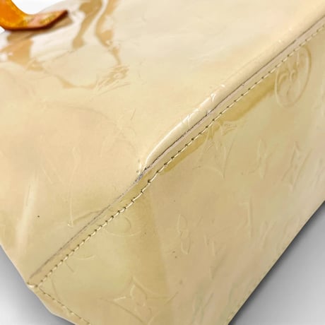 LOUIS VUITTON モノグラム ヴェルニス ベージュリードPM M91334 レディース ハンドバッグ