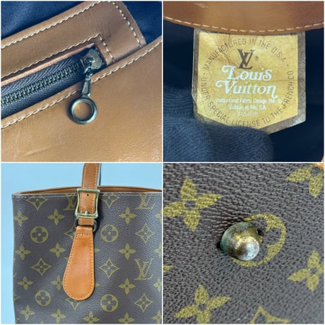 LOUIS VUITTON バケットGMモノグラム ブラウン ショルダーバッグ トートバッグ T42238