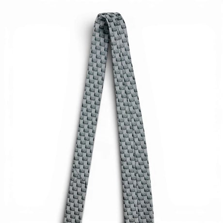 LOUIS VUITTON シルク メンズ グレー ネクタイ