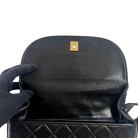 CHANEL　ショルダー　ラムスキン