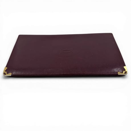 Cartier ボルドー 二つ折り 長財布