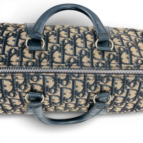 DIOR　ミニボストンバッグ　ネイビー