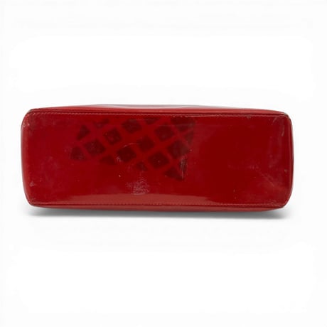 LOUIS VUITTON モノグラム ヴェルニ レッド ウィルシャーPM M93642 ハンドバッグ