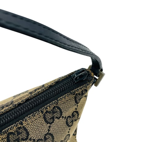 GUCCI GGブラウンキャンバス ハンドバッグ