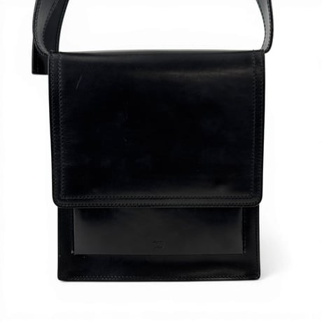 DIOR ブラックレザー ショルダーバッグ