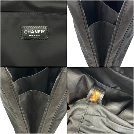 CHANEL ニュー トラベル ライン ナイロン ジャカード ビジネス ハンドバッグ