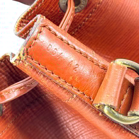 LOUIS VUITTON エピ ケニア ブラウン ノエ M44028 巾着 ショルダーバッグ