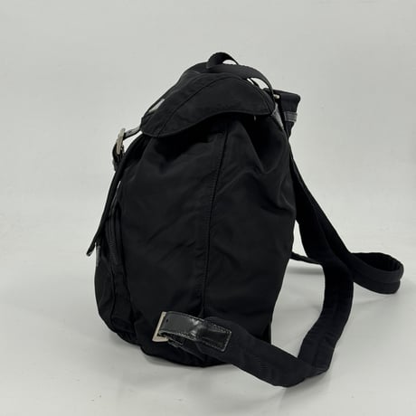 PRADA テスートナイロン リュック ブラック 三角ロゴ VELA B4650 保証カード付き