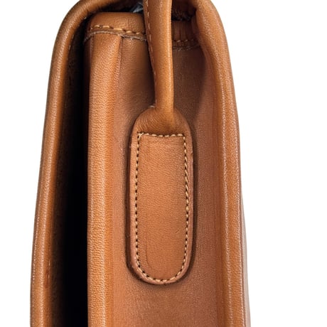 COACH オールドCOACH ハンドクラフト レザー ショルダーバッグ