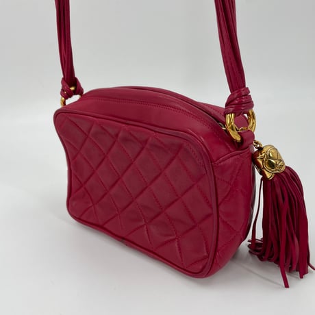 CHANEL　マトラッセ　ショルダー　ラムスキン