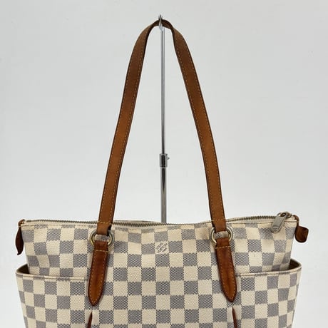 LOUIS VUITTON トータリーPM ダミエ・アズール ホワイト トートバッグ N51261