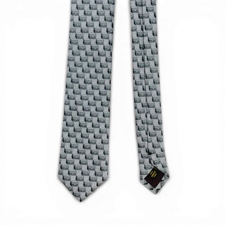 LOUIS VUITTON シルク メンズ グレー ネクタイ