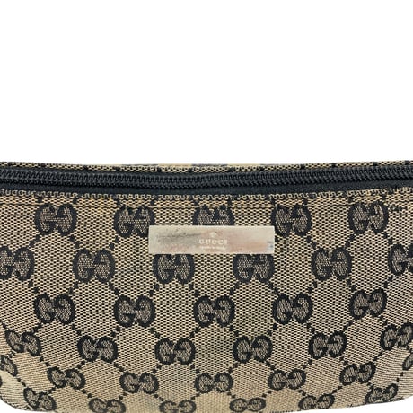 GUCCI GGブラウンキャンバス ハンドバッグ