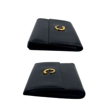 Cartier　２つ折り長財布　サファイア