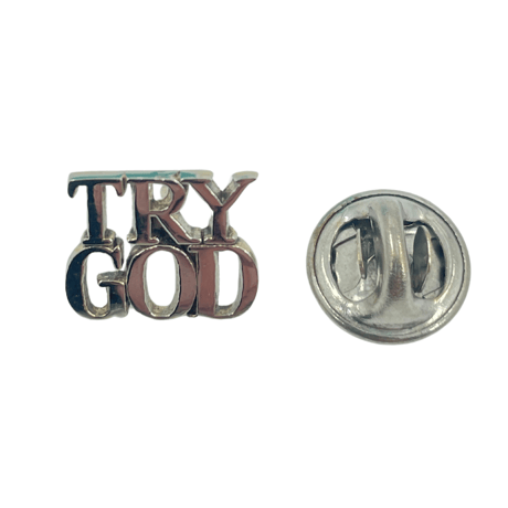 TIFFANY　ピンバッチ　TRY GOD　JT020