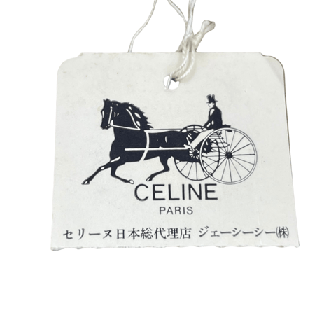 CELINE　キーホルダー　マカダムモチーフ