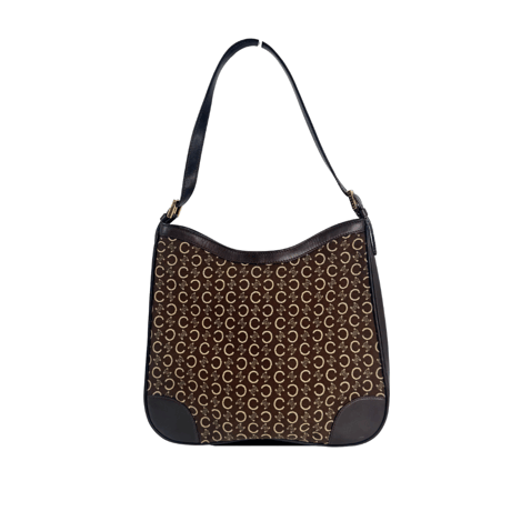 CELINE　ワンショルダーバッグ　茶　F525
