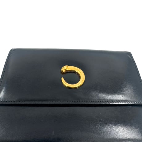 Cartier　２つ折り長財布　サファイア