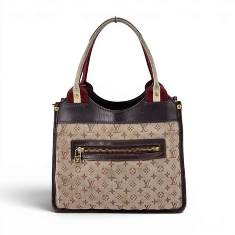 LOUIS VUITTON サック・メアリー・ケイト モノグラム ミニキャンバス ピンク ハンドバッグ M92495