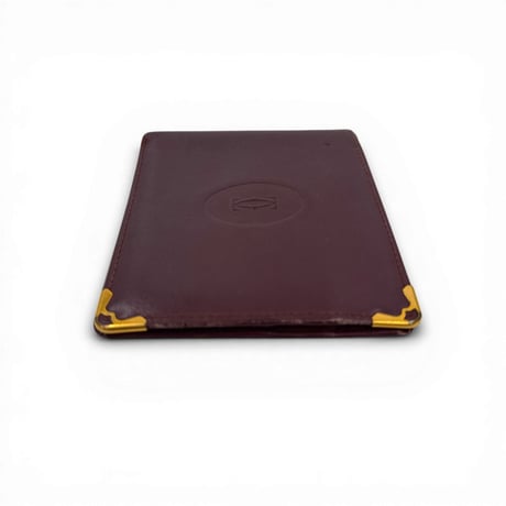 Cartier ボルドー 二つ折り 財布