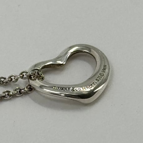 TIFFANY ネックレス エルサ・ペレッティ オープンハート スモール SV925