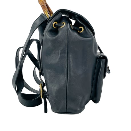 GUCCI　バンブーリュック　ブラック