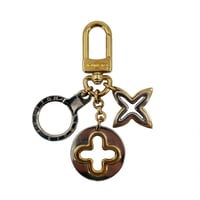 LOUIS VUITTON ゴールド/シルバー ポルトクレ アンソレンス M66133